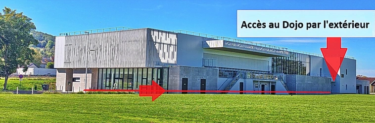 Plan Aïkido 70 dojo aïkido traditionnel deVaivre-et-Montoille